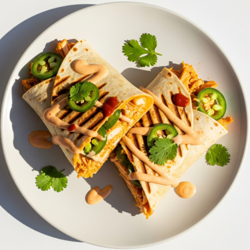 Peri Peri Fillet In Pitta Meal 