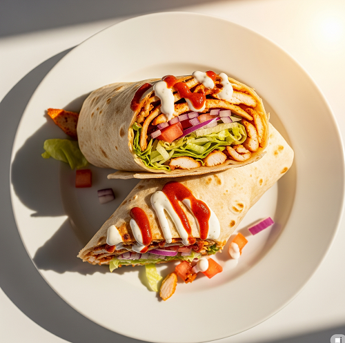 Peri Peri Chicken Donner Wrap 