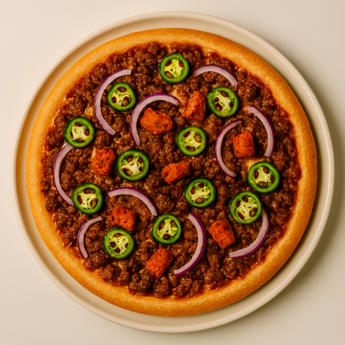 Hot ' N ' Spicy Pizza 