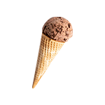 Chocolate Waffle Cone 